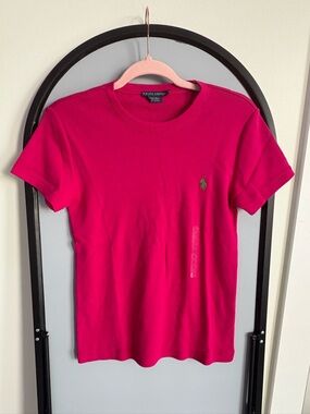 Polo Ralph Lauren pink fitted tee 💖✨